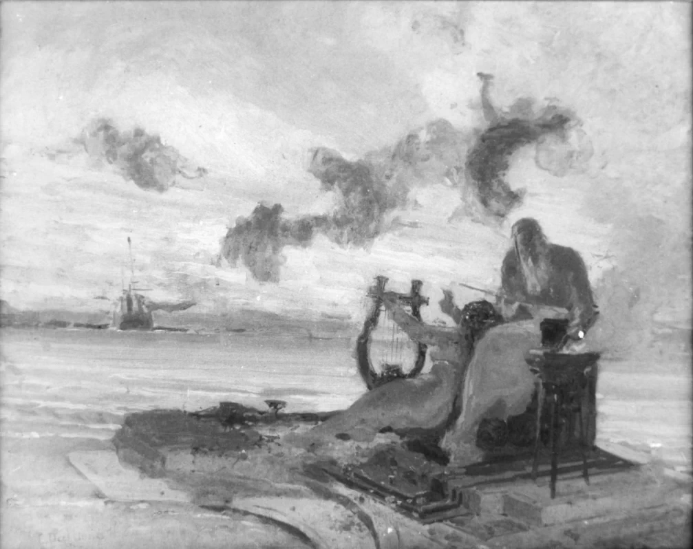 Scena mitologica - Vietri sul Mare, Salerno